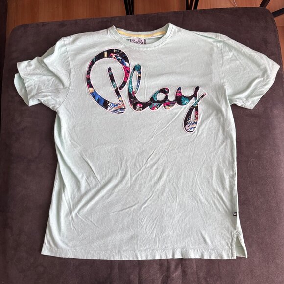 Play Clothing Mint Green Graphic Tee L - Picture 1 of 5